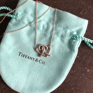 Paloma Picasso Loving Heart Interlocking Pendant